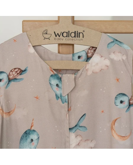 Bamboe babyslaapzak 0–6 mnd | Zacht en ademend | Waldin