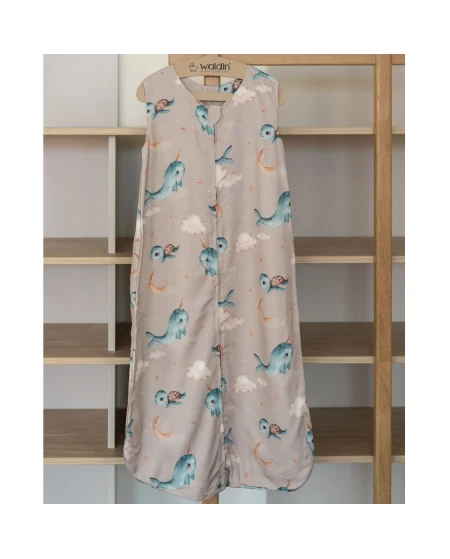 Bamboe babyslaapzak 6-18 mnd | Zacht en ademend | Waldin