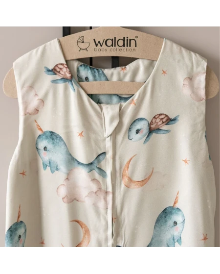 Bamboe babyslaapzak 6-18 mnd | Zacht en ademend | Waldin