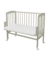 2-in-1 Kinderbed met matras - Olijfgroen | Waldin