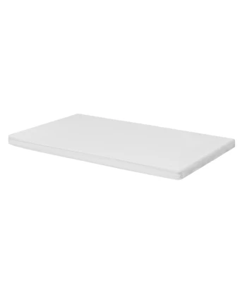 Katoenen hoeslaken voor co-sleeper 2-in-1 Waldin 90x50 cm Wit