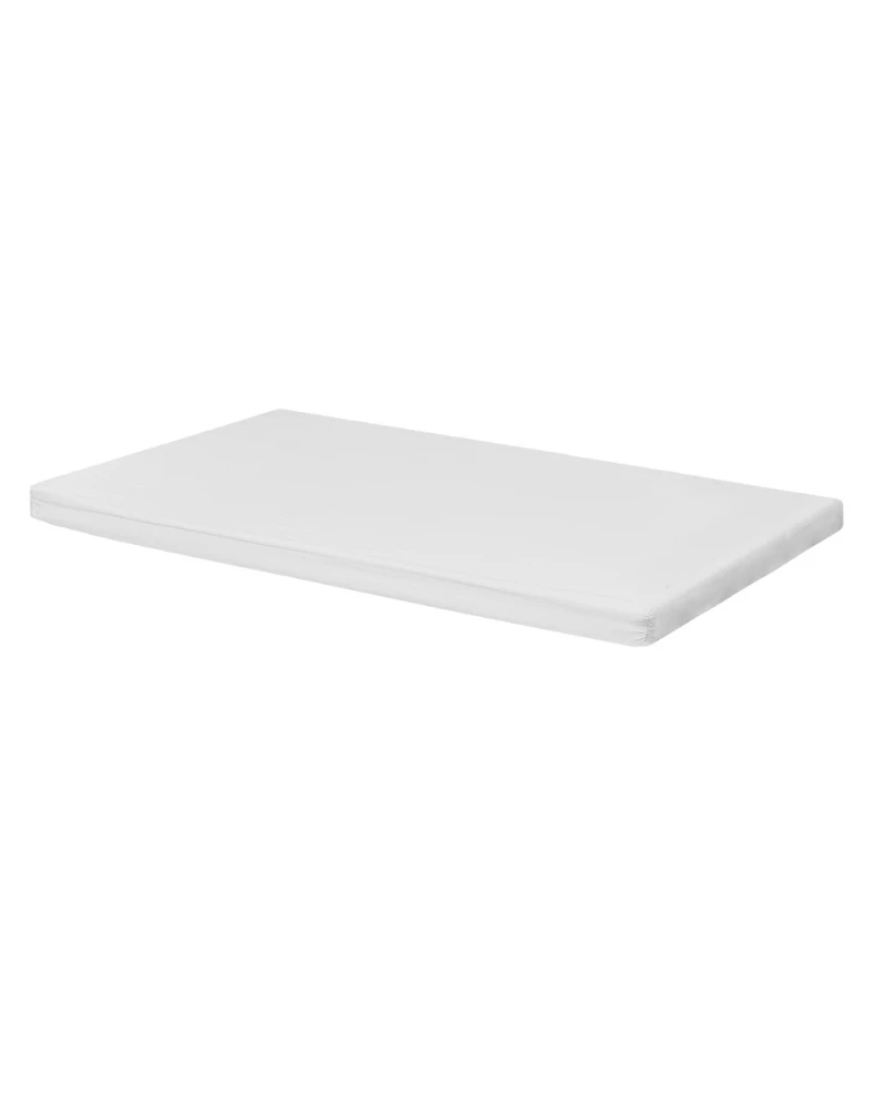 Katoenen hoeslaken voor co-sleeper 2-in-1 Waldin 90x50 cm Wit