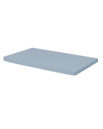 Katoenen hoeslaken voor co-sleeper 2-in-1 Waldin 90x50 cm Blauw