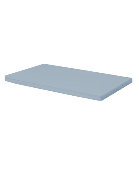 Katoenen hoeslaken voor co-sleeper 2-in-1 Waldin 90x50 cm Blauw
