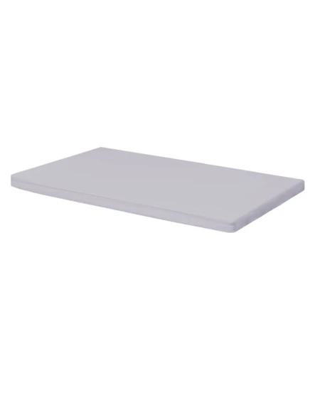 Katoenen hoeslaken voor co-sleeper 2-in-1 Waldin 90x50 cm Grijs