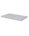 Katoenen hoeslaken voor co-sleeper 2-in-1 Waldin 90x50 cm Grijs