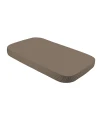 Katoenen hoeslaken 124x73 cm – Taupe 7-in-1 babybedje | Waldin