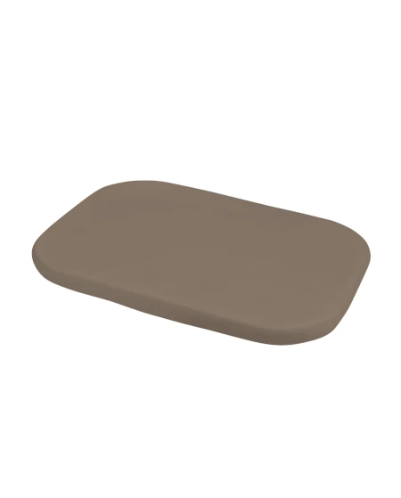 Hoeslaken van katoen 93x65 voor 5in1 Babybed - Taupe | Waldin