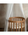 Ovale 7-in-1 babybed met matras - Vintage | Waldin