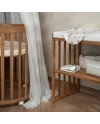 Ovale 7-in-1 babybed met matras - Vintage | Waldin