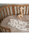 Ovale 7-in-1 babybed met matras - Vintage | Waldin