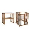 7in1 babybed met matras - Vintage | Waldin
