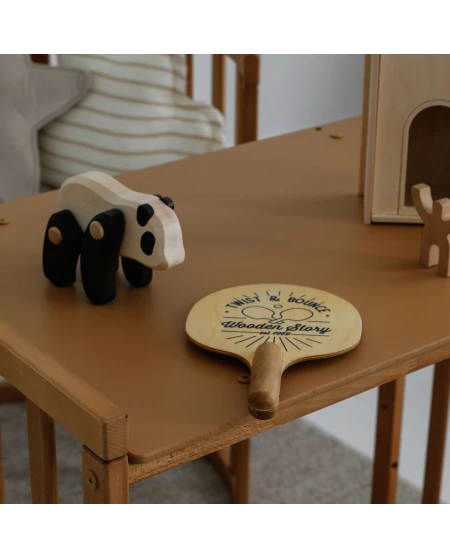 Ovale 7-in-1 babybed met matras - Vintage | Waldin