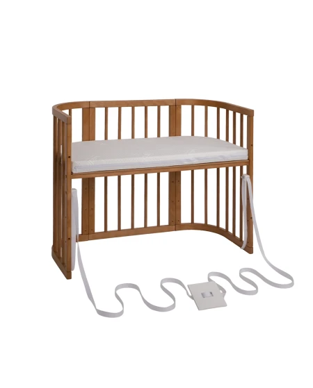 5in1 kinderbed met matras en wiegoptie - Vintage | Waldin