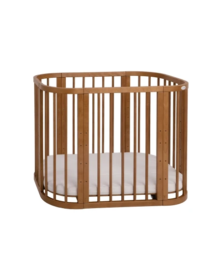 5in1 kinderbed met matras en wiegoptie - Vintage | Waldin