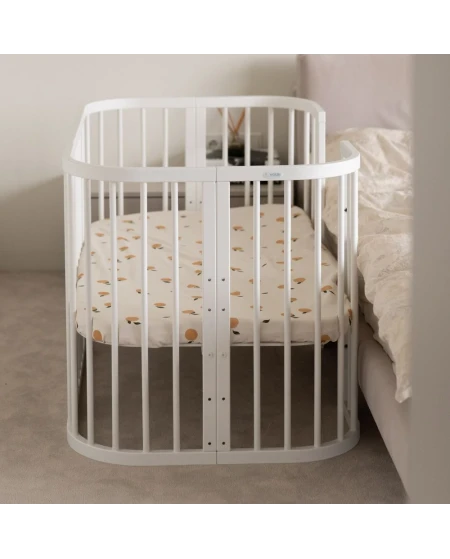 7in1 kinderbed met matras Wit | Waldin