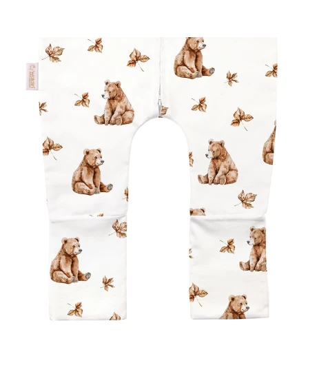 Katoenen slaapzak met pijpen voor kinderen 1–2 jaar | Waldin