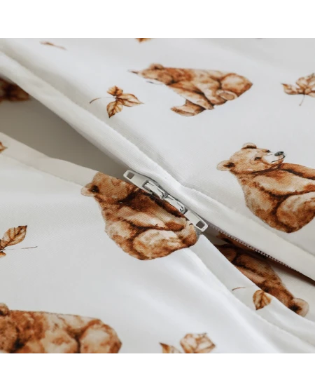 Katoenen slaapzak met pijpen voor kinderen 1–2 jaar | Waldin