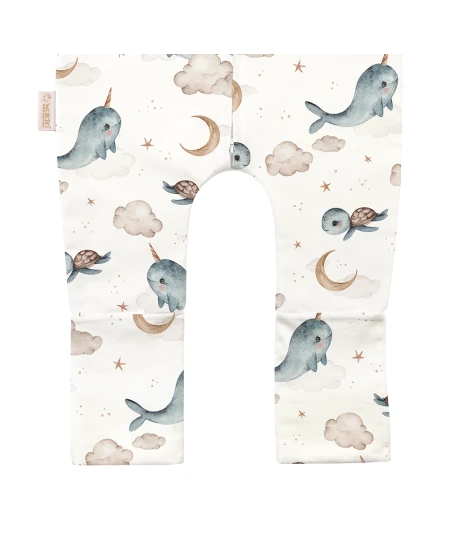 Katoenen slaapzak met pijpen voor kinderen 1–2 jaar | Waldin