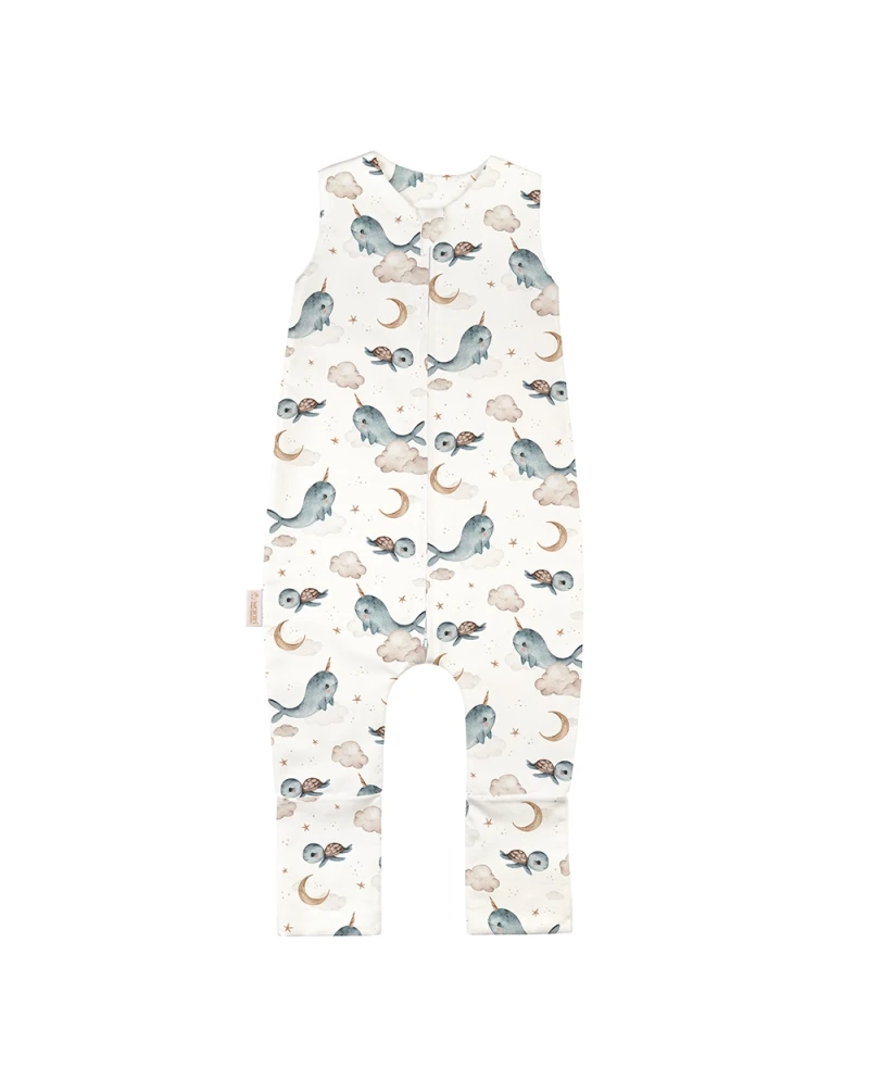 Katoenen slaapzak met pijpen voor kinderen 3-4 jaar | Waldin Katoenen slaapzak met pijpen voor kinderen 3-4 jaar | Waldin