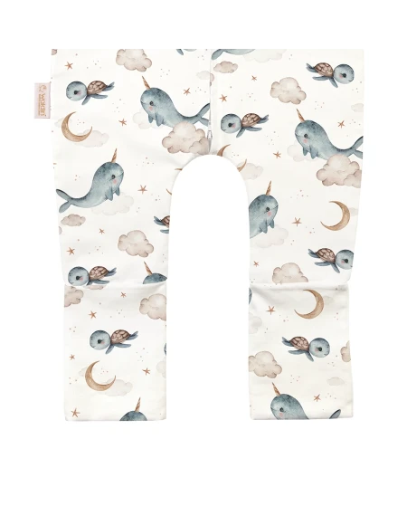 Katoenen slaapzak met pijpen voor kinderen 3-4 jaar | Waldin