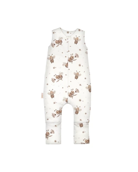 Katoenen slaapzak met pijpen voor kinderen 1–2 jaar | Waldin