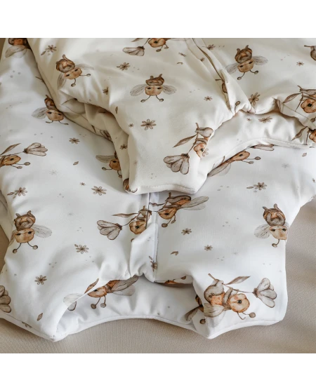 Katoenen slaapzak met pijpen voor kinderen 1–2 jaar | Waldin