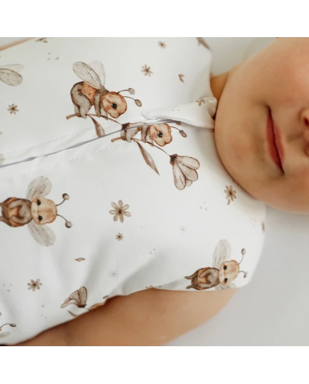 Katoenen slaapzak met pijpen voor kinderen 1–2 jaar | Waldin