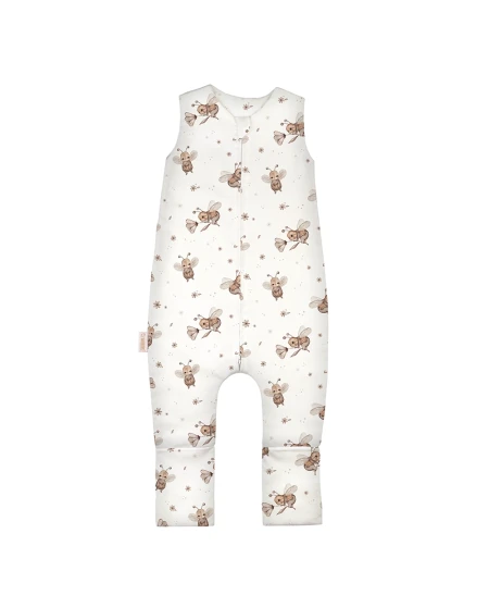 Katoenen slaapzak met pijpen voor kinderen 3-4 jaar | Waldin