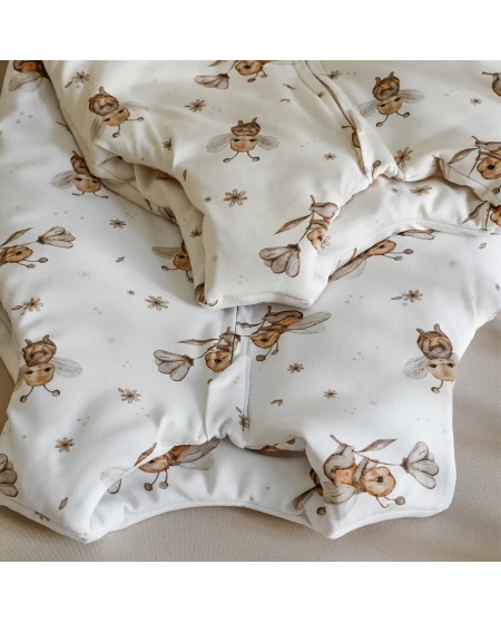 Katoenen slaapzak met pijpen voor kinderen 3-4 jaar | Waldin