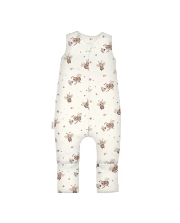 Katoenen slaapzak met pijpen voor kinderen 3-4 jaar | Waldin