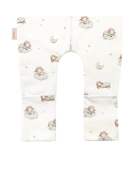 Katoenen slaapzak met pijpen voor kinderen 1–2 jaar | Waldin