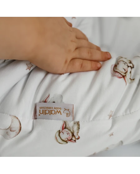 Katoenen slaapzak met pijpen voor kinderen 1–2 jaar | Waldin