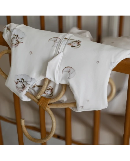 Katoenen slaapzak met pijpen voor kinderen 3-4 jaar | Waldin