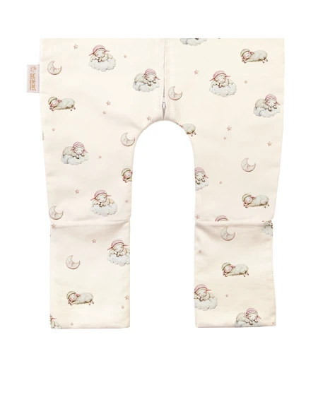 Katoenen slaapzak met pijpen voor kinderen 3-4 jaar | Waldin