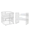 7in1 kinderbed met matras Wit | Waldin