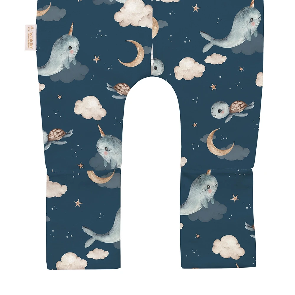 Slaapzak-met-beentjes-Zomer-0.5-TOG-Walvissen-Donkerblauw-1-2-jaar-broekspijpen